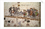 The silk road crossed by Marco Polo