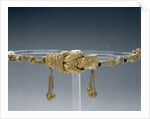 Diadem with a central Herculean knot, end 4th - beginning 3rd century by Anonymous