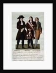 Portrait of the spokesperson of the sans-culottes by Anonymous