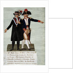 French Revolution: depiction of Jean Sylvain Bailly by Anonymous