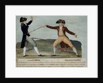 French Revolution : duel between Charles Lameth and the Marquis de Castries by Anonymous