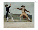 French Revolution : duel between Charles Lameth and the Marquis de Castries by Anonymous