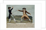 French Revolution : duel between Charles Lameth and the Marquis de Castries by Anonymous
