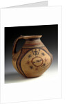 Sub-geometric bichrome jug, 5th century BC by Anonymous