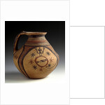 Sub-geometric bichrome jug, 5th century BC by Anonymous