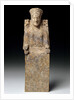 Statuette of an enthroned goddess, ca 550 BC by Anonymous