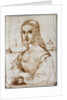 Young woman on a balcony (Florentine noblewoman) by Raphael