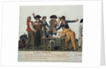 The Republican oath being signed in blood oath by Lesueur brothers