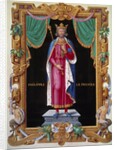 Full-length portrait of King Philip I of France by Jean du Till