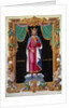 Full-length portrait of King Philip I of France by Jean du Till
