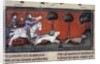 Wolf hunting, 14th century by Anonymous