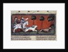 Wolf hunting, 14th century by Anonymous