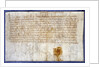 The grant from Charlemagne to the Abbey of Saint Denis by Anonymous