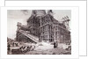 Construction of the church of the Winter Palace (St. Petersburg) by Anonymous
