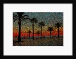 Sunset and Coconut Trees by Anonymous
