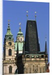 Old Town, Charles Street Bridge, West Tower, Prague, Czech Republic by Anonymous