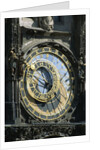 Old Town Hall Astronomical Clock, Prague, Czech Republic by Anonymous