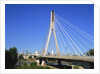 Most Slasko-Dabrowski Bridge, Warsaw, Poland by Anonymous