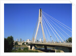 Most Slasko-Dabrowski Bridge, Warsaw, Poland by Anonymous