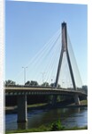 Most Slasko-Dabrowski Bridge, Warsaw, Poland by Anonymous