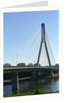 Most Slasko-Dabrowski Bridge, Warsaw, Poland by Anonymous