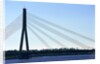 Vansu Bridge, Daugava River, Riga, Latvia by Anonymous