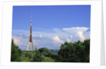 Riga Radio and TV Tower, Daugava River, Riga, Latvia by Anonymous