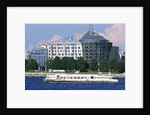 Cruise Ship, Daugava River, Riga, Latvia by Corbis