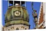 Town Hall Square, Blackheads House, St. Peter's Church, Riga, Latvia by Anonymous
