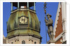 Town Hall Square, Blackheads House, St. Peter's Church, Riga, Latvia by Anonymous