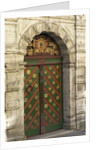 Brotherhood of Blackheads Fraternity Hall Door, Old Town, Tallinn, Estonia by Anonymous