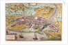 Map of Rimini from Civitates Orbis Terrarum by Anonymous