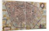 Map of Bologna from Civitates Orbis Terrarum by Anonymous