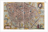 Map of Bologna from Civitates Orbis Terrarum by Anonymous