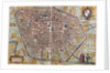 Map of Bologna from Civitates Orbis Terrarum by Anonymous