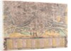Map of Ancient Rome from Civitates Orbis Terrarum by Anonymous