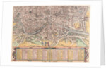 Map of Ancient Rome from Civitates Orbis Terrarum by Anonymous