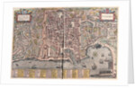 Map of Palermo from Civitates Orbis Terrarum by Anonymous