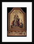 Saint Louis of Toulouse crowns Robert I, King of Naples by Simone Martini