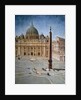 View of Saint Peter's Square in Rome by Anonymous