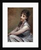 Portrait of Italian Countess Arrivabene by Daniele Ranzoni