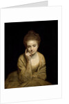 Study for the portrait of a young woman by Sir Joshua Reynolds