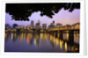 early morning Down Town Portland and Willamette River, Portland Oregon by Anonymous