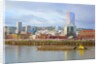 storm over portland and Willamette River, Portland, Oregon by Anonymous