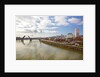 cherry trees along down town Portland and Willamette River, Portland Oregon by Anonymous
