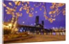 cherry blossoms and water front park, Steel ridge, Willamette River, Portland Oregon by Anonymous