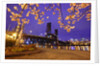 cherry blossoms and water front park, Steel ridge, Willamette River, Portland Oregon by Anonymous