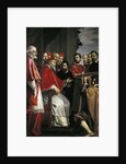 Michelangelo presents his plans for Santa Caterina della Ruota by Anonymous