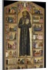 St. Francis of Assisi altarpiece by Maestro del san Francesco