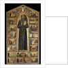 St. Francis of Assisi altarpiece by Maestro del san Francesco
